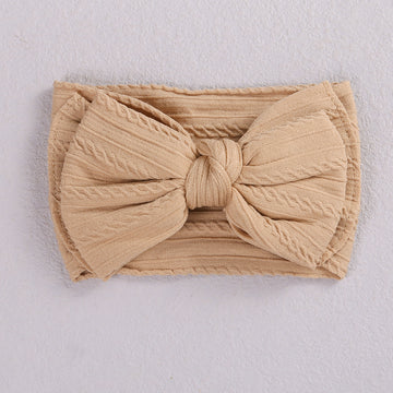 Bentita pentru fetite Elegant Touch – Cappuccino, 2-4 ani, poliester